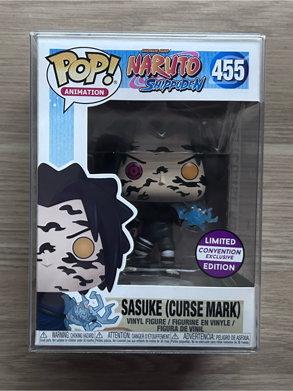 Funko Pop! Naruto Shippuden Sasuke (Curse Mark) #455